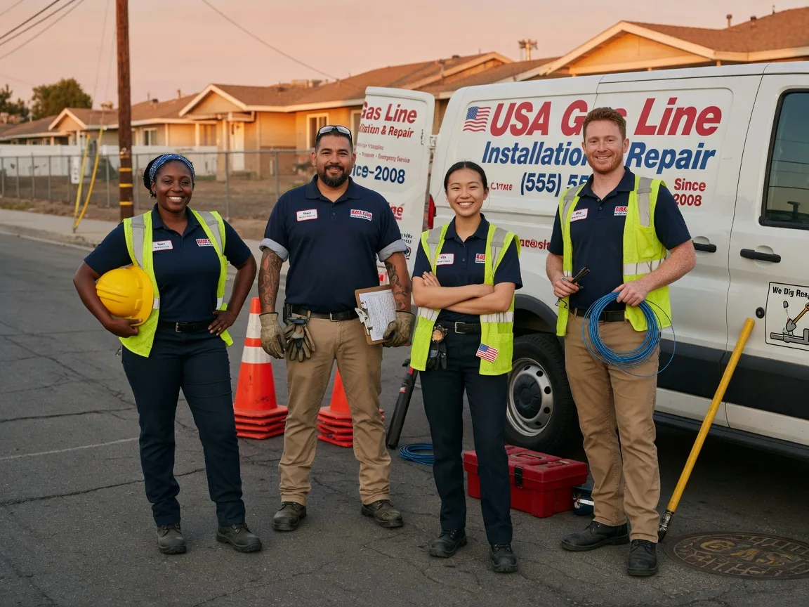 Gas Line Installation company in Boody, IL